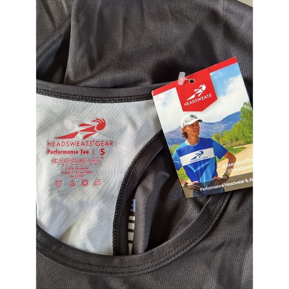NWT Headsweats Gear Women’s Small Racerback Performance Tee Rough Nation Austin - Picture 8 of 8
